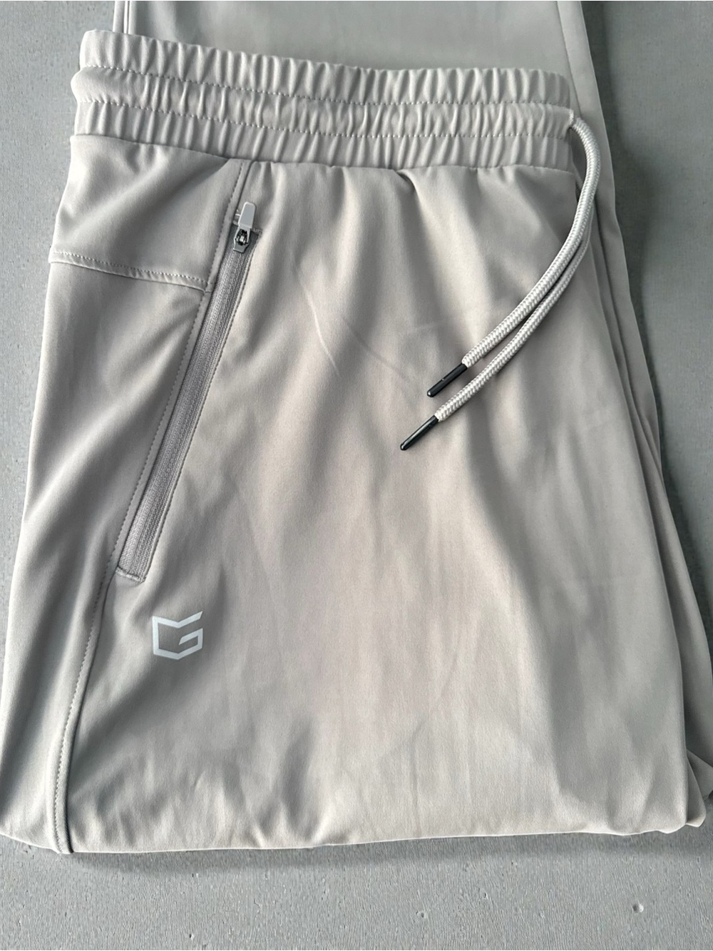 G Gradual Mens XXL Open Bottom Athletic Pants Track Gym Workout Joggers Zipper - Picture 1 of 11